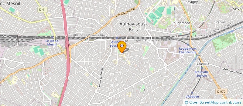 localisation de l'entreprise MONSIEUR MOURAD HAMDI à AULNAY SOUS BOIS