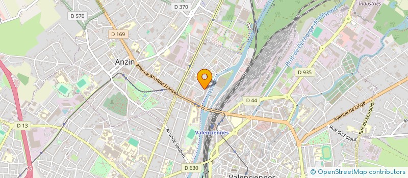 localisation de l'entreprise MONSIEUR MOURAD HAMMAMI  VALENCIENNES