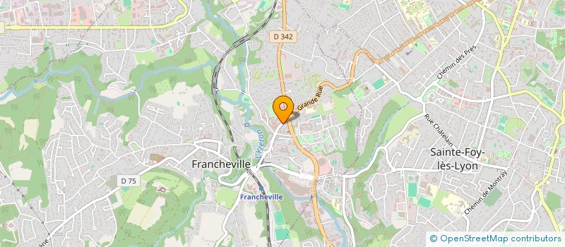 localisation de l'entreprise MONSIEUR MOURAD HARBAOUI  FRANCHEVILLE