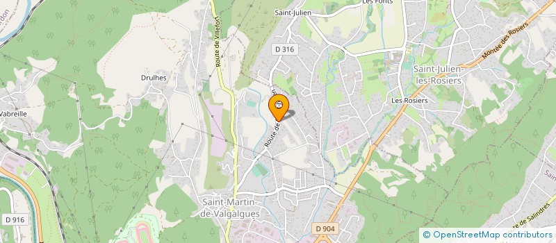 localisation de l'entreprise MONSIEUR MOURAD HARIR à SAINT-MARTIN-DE-VALGALGUES