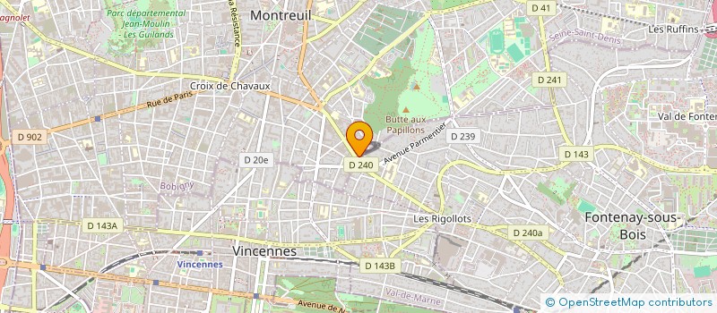 localisation de l'entreprise MONSIEUR MOURAD HARZI à MONTREUIL