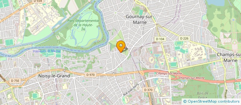 localisation de l'entreprise MONSIEUR MOURAD HASSINOUI  NOISY-LE-GRAND