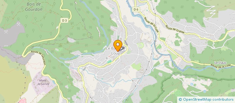localisation de l'entreprise MONSIEUR MOURAD HATEM à LE BAR-SUR-LOUP