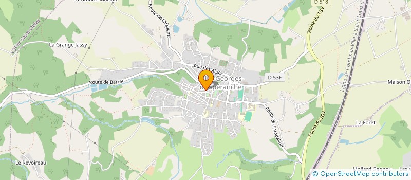 localisation de l'entreprise MONSIEUR MOURAD HENNOUS à SAINT-GEORGES-D'ESPERANCHE