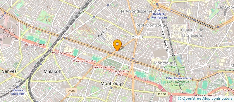 localisation de l'entreprise MONSIEUR MOURAD HOUACINE  PARIS