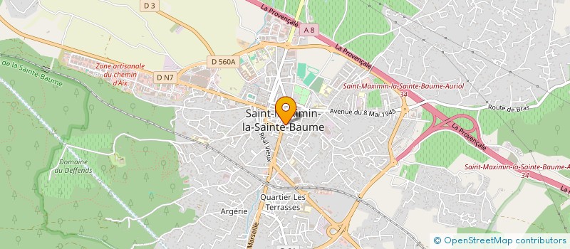 localisation de l'entreprise MONSIEUR MOURAD IAZZA à SAINT-MAXIMIN-LA-SAINTE-BAUME