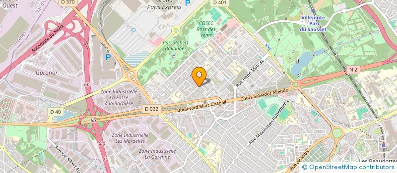 localisation de l'entreprise MONSIEUR MOURAD JBILOU à AULNAY-SOUS-BOIS