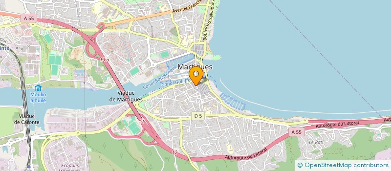 localisation de l'entreprise MONSIEUR MOURAD JEBALI à MARTIGUES