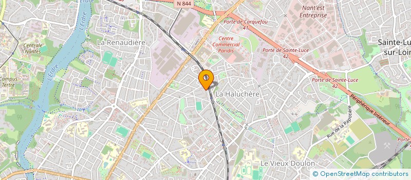 localisation de l'entreprise MONSIEUR MOURAD JOUAZ à NANTES