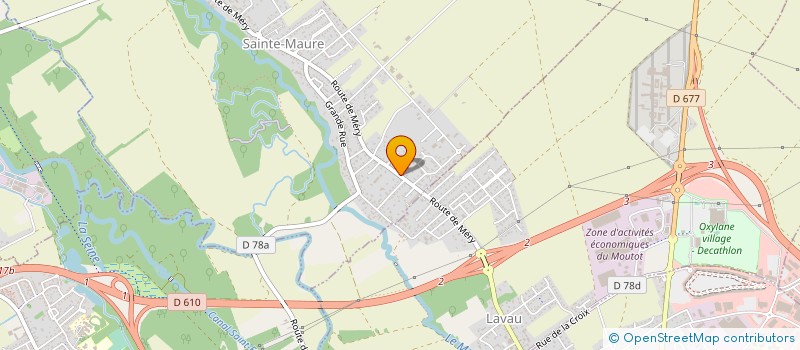 localisation de l'entreprise MONSIEUR MOURAD JRATLOU  SAINTE-MAURE