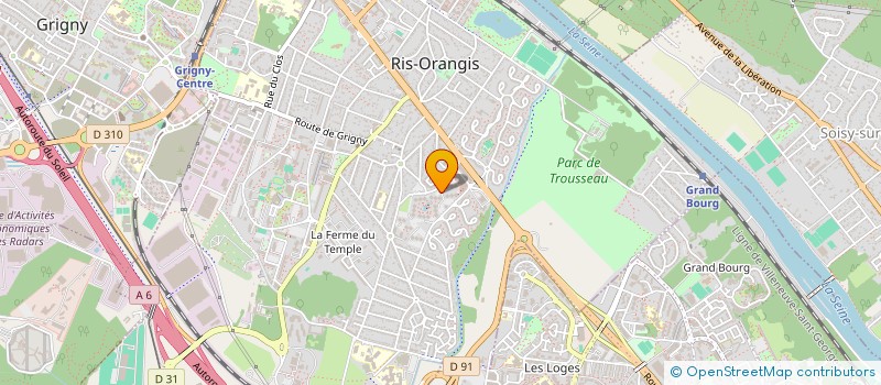 localisation de l'entreprise MONSIEUR MOURAD KADJI à RIS-ORANGIS