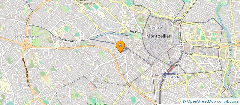 localisation de l'entreprise MONSIEUR MOURAD KAOUBA à MONTPELLIER