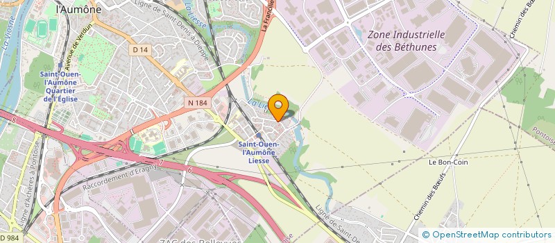 localisation de l'entreprise MONSIEUR MOURAD KARRA à SAINT-OUEN-L'AUMONE