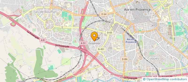 localisation de l'entreprise MONSIEUR MOURAD KELIFI  AIX-EN-PROVENCE