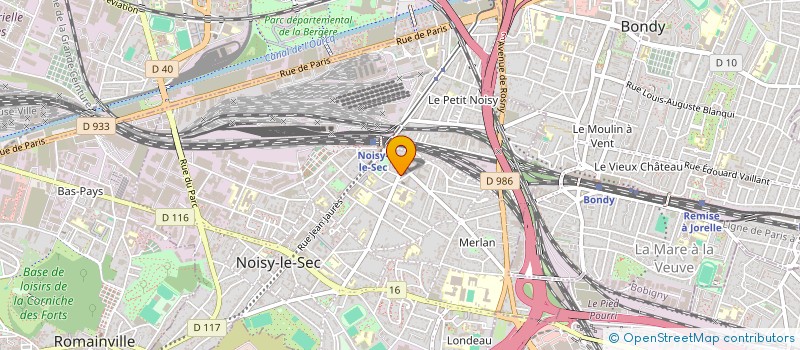 localisation de l'entreprise MONSIEUR MOURAD KENTAOUI à NOISY-LE-SEC