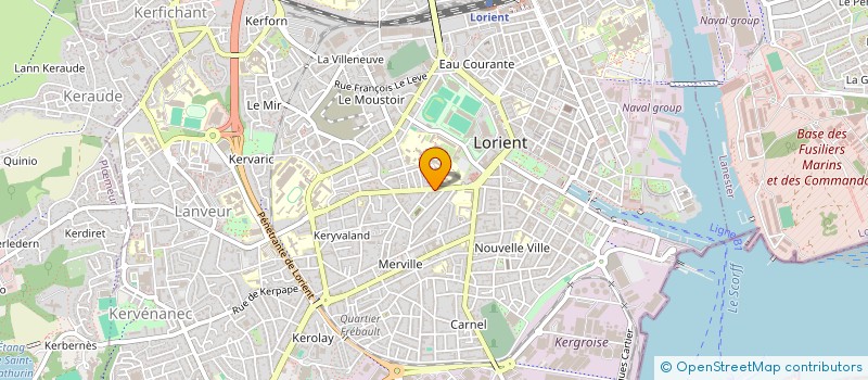 localisation de l'entreprise MONSIEUR MOURAD KHALFELLI  LORIENT