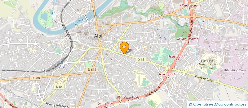 localisation de l'entreprise MONSIEUR MOURAD KHEROUF  RODEZ