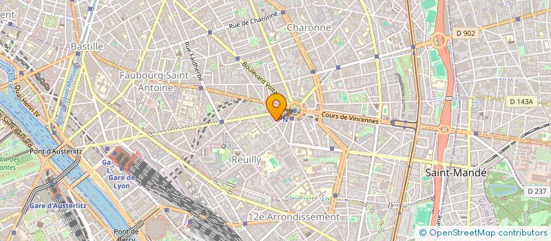 localisation de l'entreprise MONSIEUR MOURAD KIRTACHE  PARIS