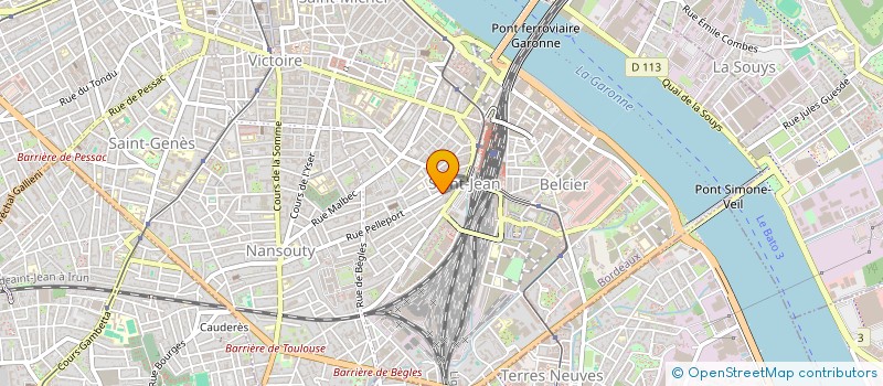 localisation de l'entreprise MONSIEUR MOURAD KRAIMIA  BORDEAUX