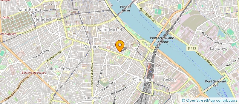 localisation de l'entreprise MONSIEUR MOURAD KRAMA  BORDEAUX