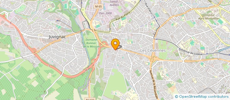 localisation de l'entreprise MONSIEUR MOURAD LAAROUSSI à MONTPELLIER