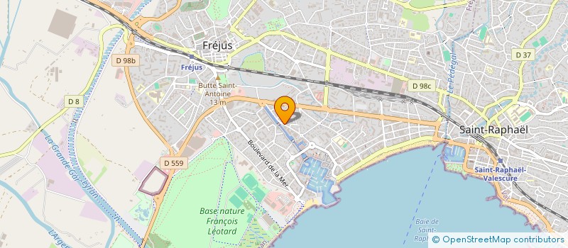 localisation de l'entreprise MONSIEUR MOURAD LAMEROUSS à FREJUS