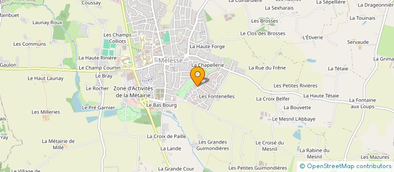 localisation de l'entreprise MONSIEUR MOURAD LAMGANDAZE  MELESSE