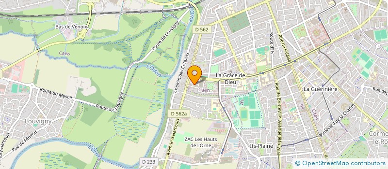 localisation de l'entreprise MONSIEUR MOURAD LOUASSA à CAEN