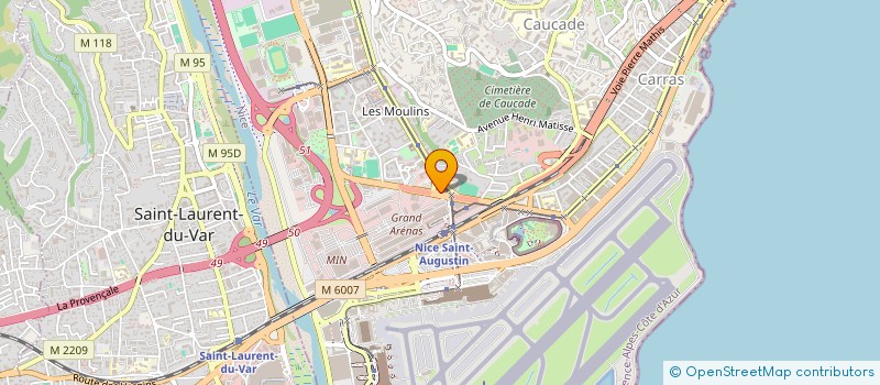 localisation de l'entreprise MONSIEUR MOURAD LOUSSAYEF  NICE