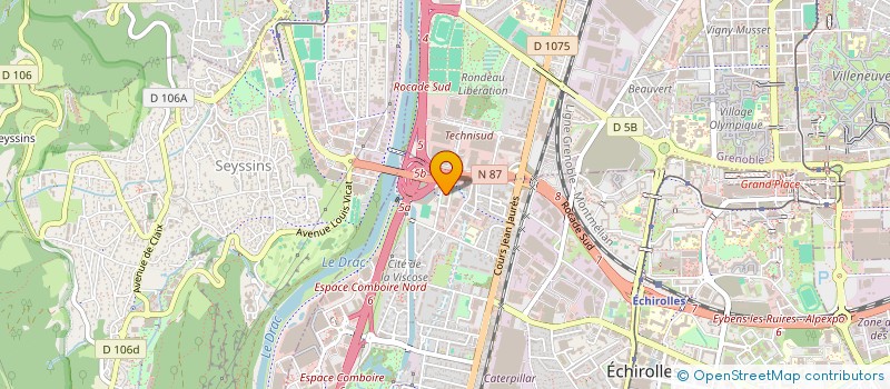 localisation de l'entreprise MONSIEUR MOURAD MAHBOUBI à ECHIROLLES