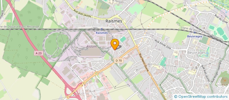 localisation de l'entreprise MONSIEUR MOURAD MAHDAD  RAISMES