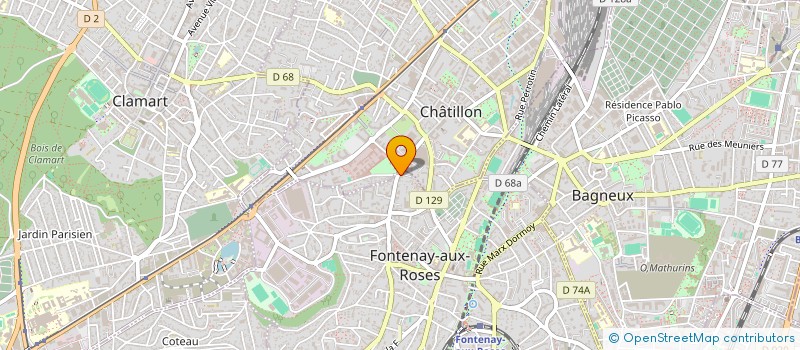 localisation de l'entreprise MONSIEUR MOURAD MAIMOUN à FONTENAY-AUX-ROSES