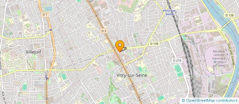 localisation de l'entreprise MONSIEUR MOURAD MAMOUNI  VITRY-SUR-SEINE