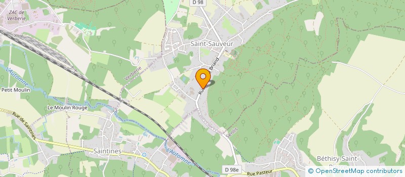 localisation de l'entreprise MONSIEUR MOURAD MASALI  SAINT-SAUVEUR