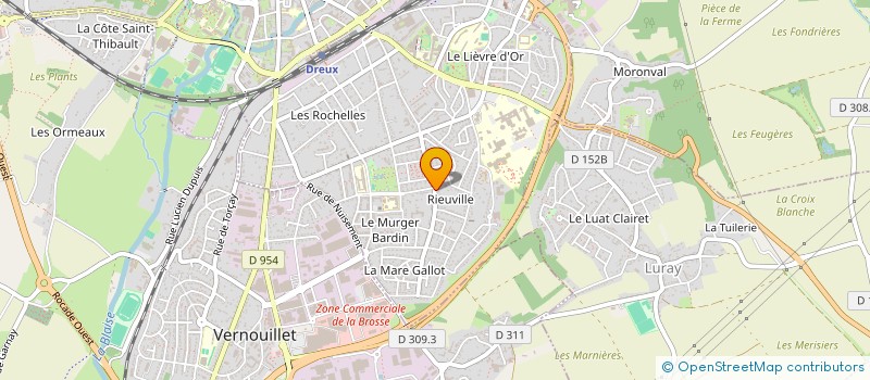 localisation de l'entreprise MONSIEUR MOURAD MAYZOU à DREUX