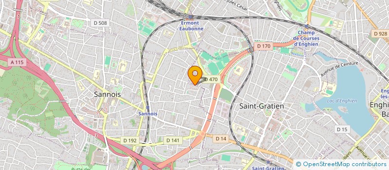 localisation de l'entreprise MONSIEUR MOURAD MAZA  SANNOIS