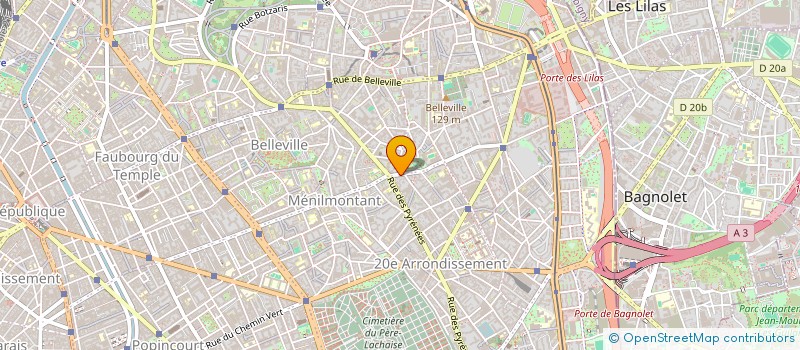 localisation de l'entreprise MONSIEUR MOURAD MEDDAHI  PARIS