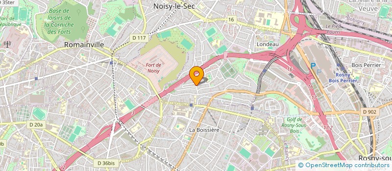 localisation de l'entreprise MONSIEUR MOURAD MEDEREG NAROU à NOISY-LE-SEC