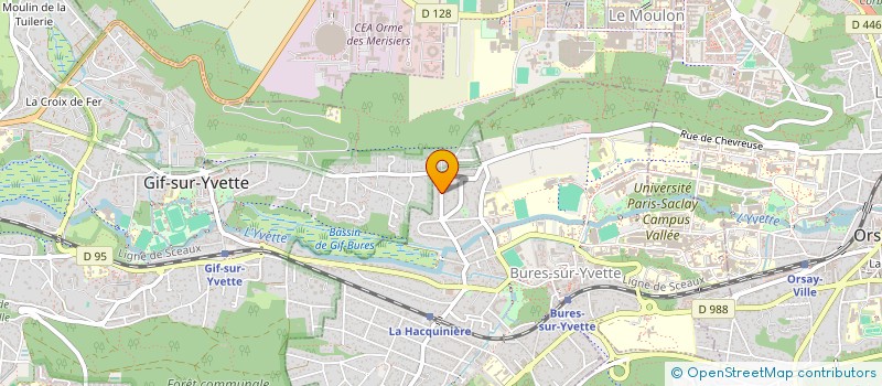 localisation de l'entreprise MONSIEUR MOURAD MEDJAOUI  BURES-SUR-YVETTE