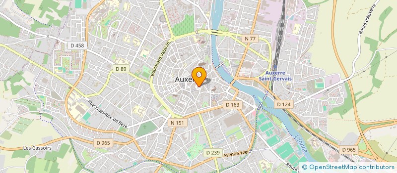 localisation de l'entreprise MONSIEUR MOURAD MEFTAH à AUXERRE