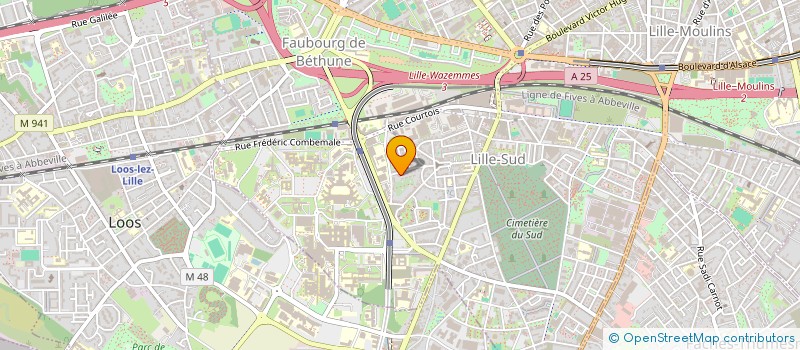 localisation de l'entreprise MONSIEUR MOURAD MERABET  LILLE