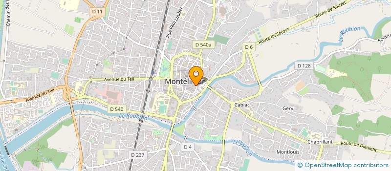 localisation de l'entreprise MONSIEUR MOURAD MERABTI à MONTELIMAR