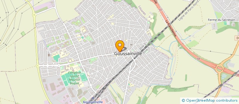localisation de l'entreprise MONSIEUR MOURAD MEZDARI à GOUSSAINVILLE