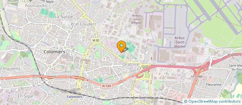 localisation de l'entreprise MONSIEUR MOURAD MHAMDI à COLOMIERS