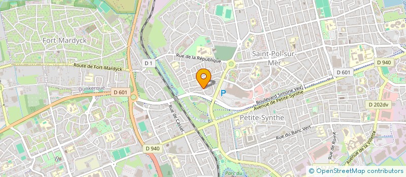 localisation de l'entreprise MONSIEUR MOURAD MOHAMMED CHERIF à DUNKERQUE