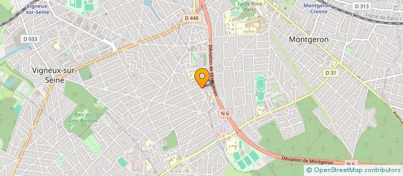 localisation de l'entreprise MONSIEUR MOURAD MOKRANE à VIGNEUX-SUR-SEINE