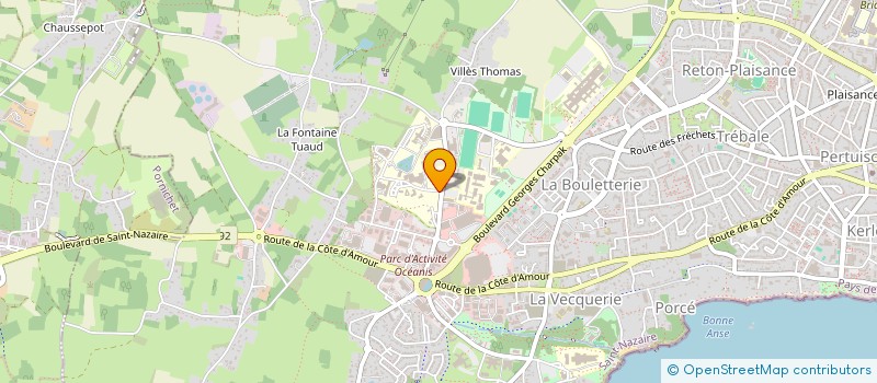 localisation de l'entreprise MONSIEUR MOURAD MOKRANE  SAINT-NAZAIRE