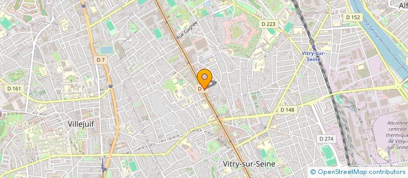 localisation de l'entreprise MONSIEUR MOURAD MOUMNI  VITRY-SUR-SEINE