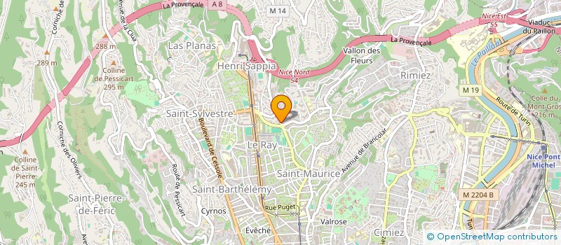 localisation de l'entreprise MONSIEUR MOURAD MOUNAN à NICE