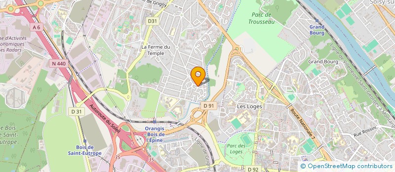 localisation de l'entreprise MONSIEUR MOURAD MSADDAK à RIS-ORANGIS
